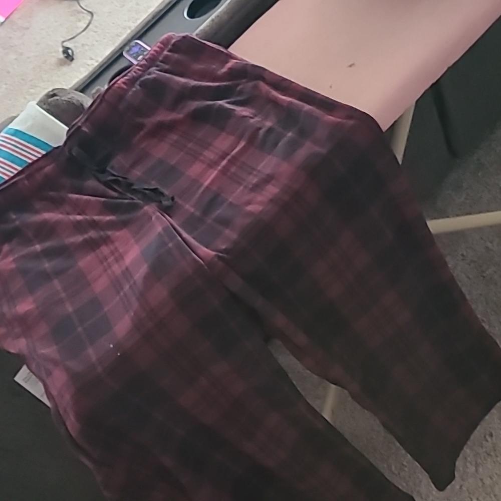 Fleece pajama bottoms